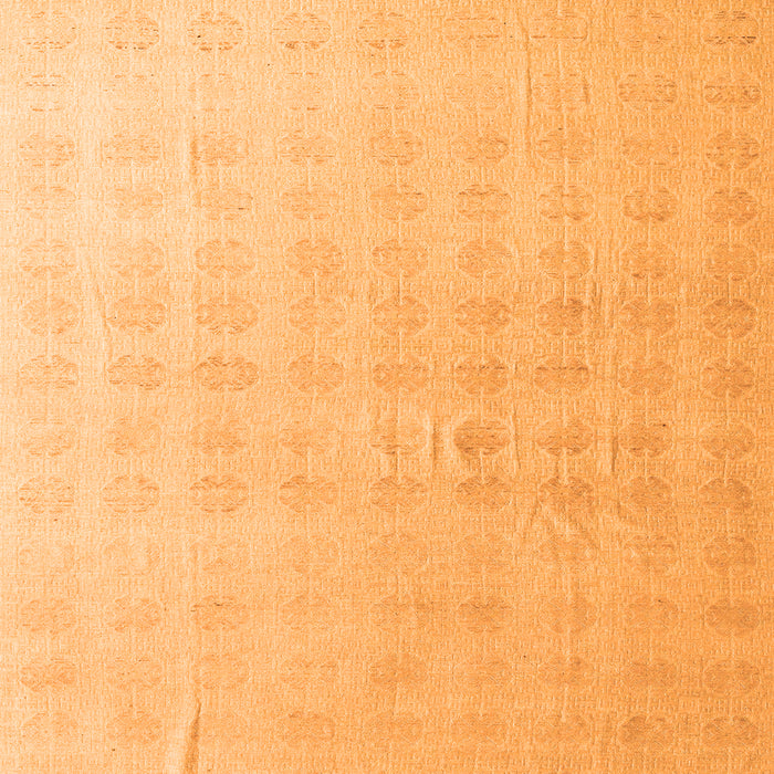 Square Abstract Orange Modern Rug, abs4879org