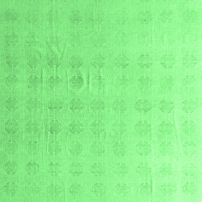 Machine Washable Abstract Emerald Green Modern Area Rugs, wshabs4879emgrn