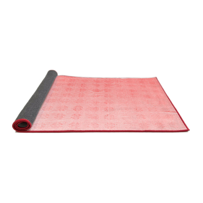 Abstract Red Modern Area Rugs
