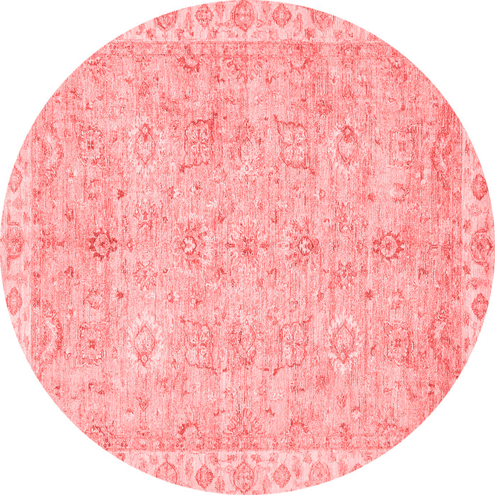Abstract Red Modern Rug, abs487red