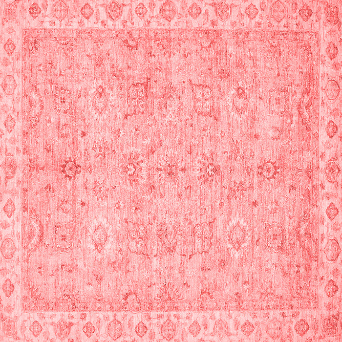 Abstract Red Modern Rug, abs487red