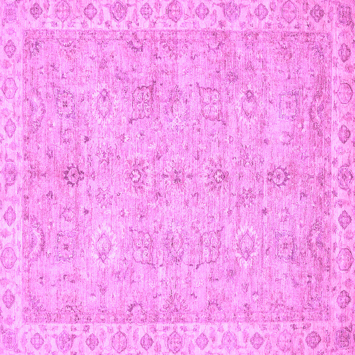 Square Abstract Purple Modern Rug, abs487pur