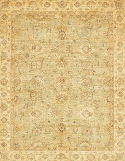 Abstract Yellow Modern Rug, abs487