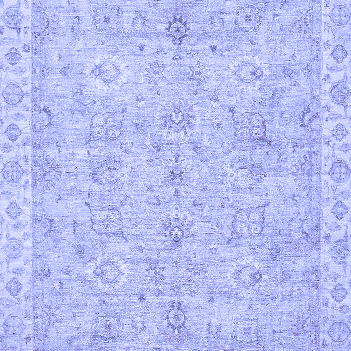 Abstract Blue Modern Rug, abs487blu