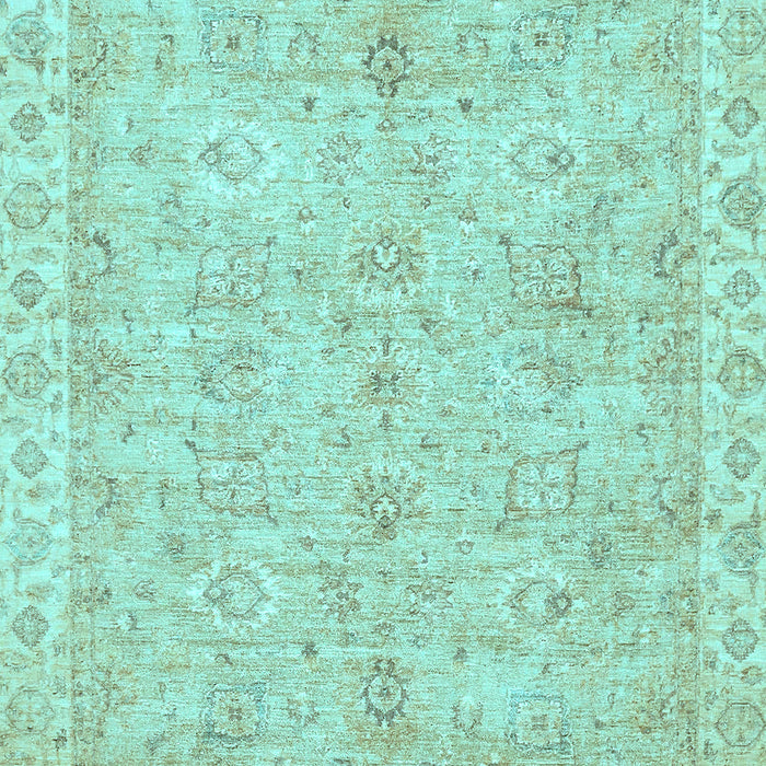 Abstract Light Blue Modern Rug, abs487lblu