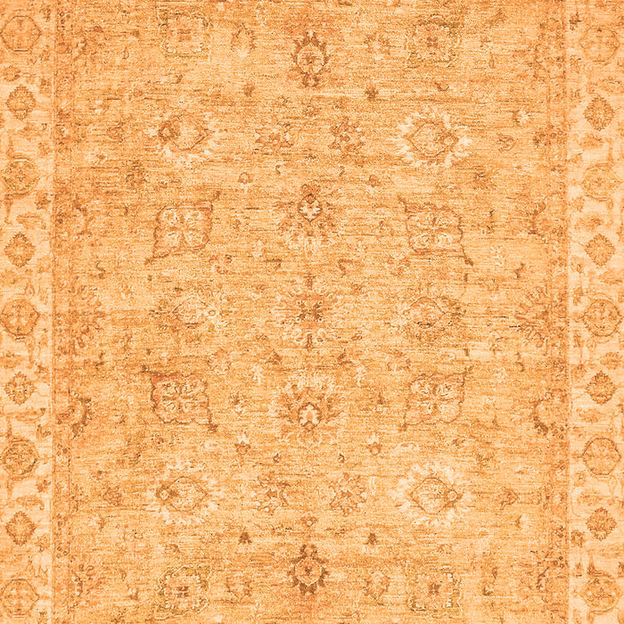 Machine Washable Abstract Orange Modern Area Rugs, wshabs487org