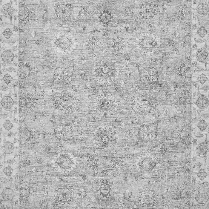 Machine Washable Abstract Gray Modern Rug, wshabs487gry