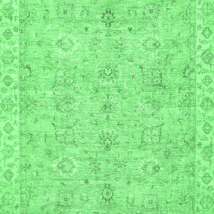 Abstract Emerald Green Modern Rug, abs487emgrn