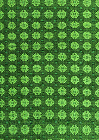 Abstract Green Modern Rug, abs4880grn