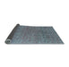 Sideview of Abstract Light Blue Modern Rug, abs4881lblu