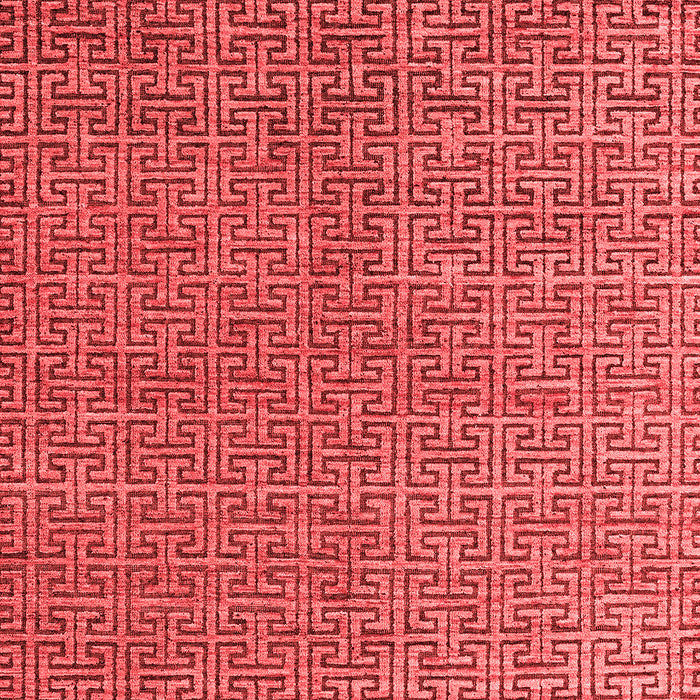 Machine Washable Abstract Red Modern Rug, wshabs4881red