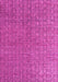 Machine Washable Abstract Pink Modern Rug, wshabs4881pnk