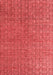 Abstract Red Modern Area Rugs