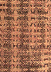 Abstract Brown Modern Rug, abs4881brn