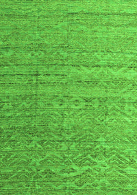 Abstract Green Modern Rug, abs4882grn