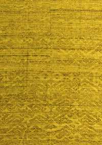 Abstract Yellow Modern Rug, abs4882yw