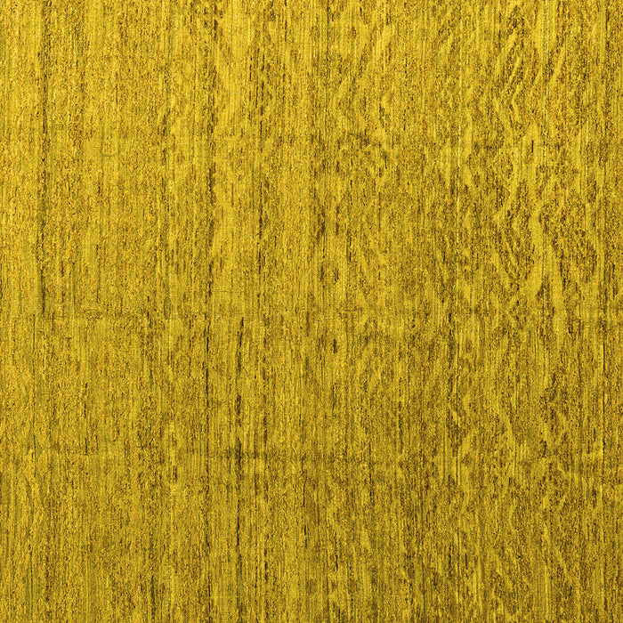 Square Abstract Yellow Modern Rug, abs4882yw