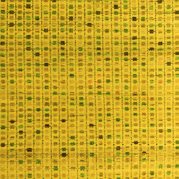 Abstract Yellow Modern Rug, abs4883yw