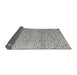 Sideview of Abstract Gray Modern Rug, abs4883gry