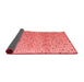 Abstract Red Modern Area Rugs