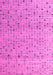 Machine Washable Abstract Pink Modern Rug, wshabs4883pnk