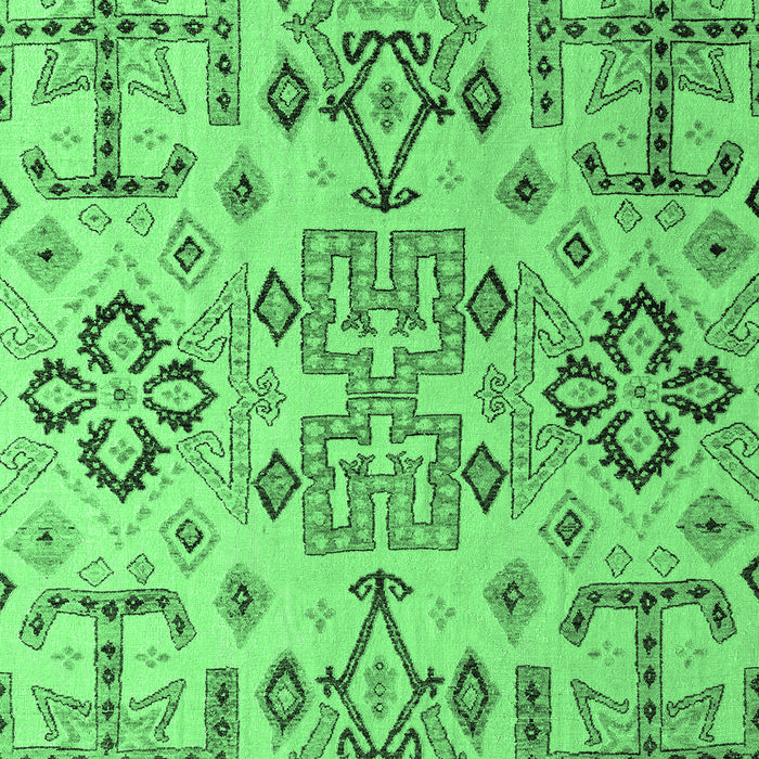 Abstract Emerald Green Modern Rug, abs4884emgrn