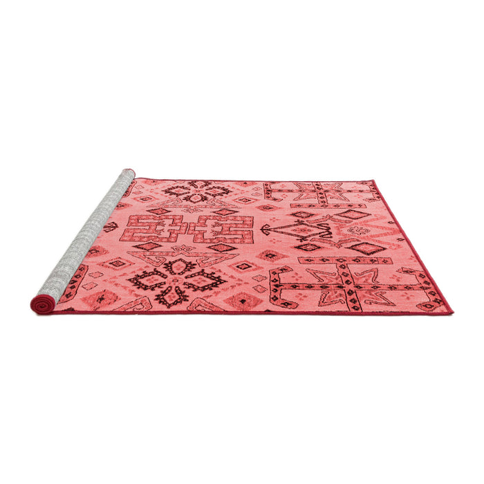 Modern Red Washable Rugs