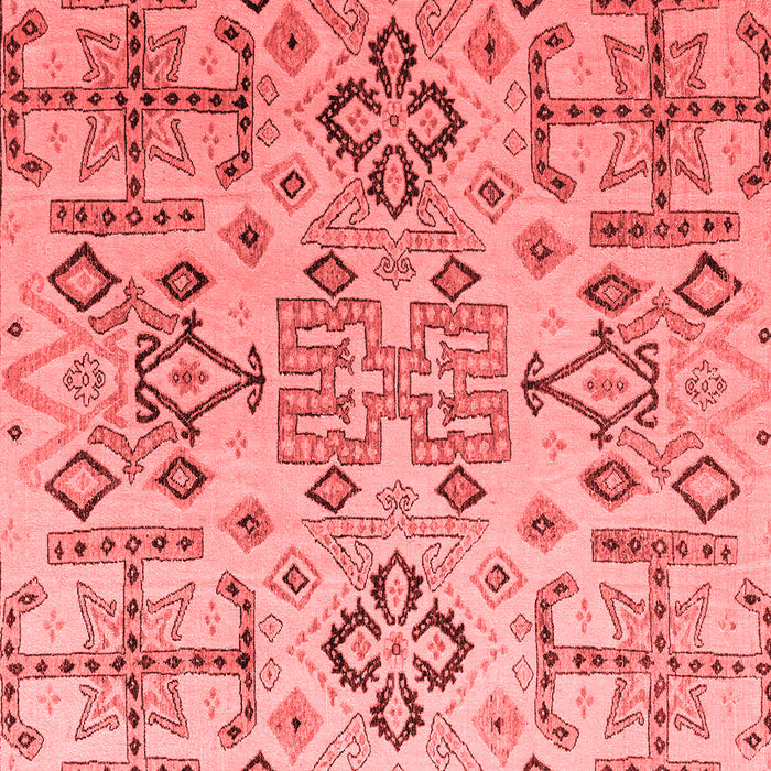 Abstract Red Modern Rug, abs4884red