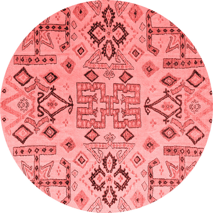 Abstract Red Modern Rug, abs4884red