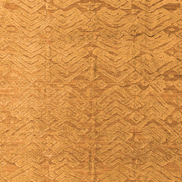 Abstract Orange Modern Rug, abs4885org