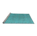 Sideview of Machine Washable Abstract Light Blue Modern Rug, wshabs4885lblu