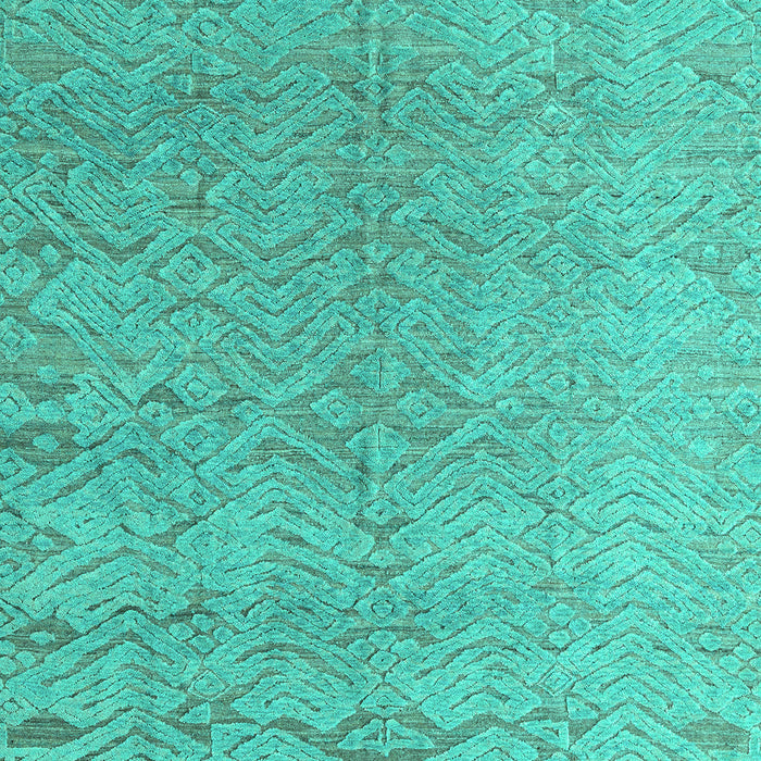 Abstract Turquoise Modern Rug, abs4885turq