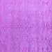 Square Abstract Purple Modern Rug, abs4885pur