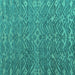 Square Machine Washable Abstract Turquoise Modern Area Rugs, wshabs4886turq