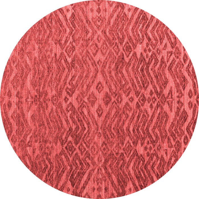 Machine Washable Abstract Red Modern Rug, wshabs4886red