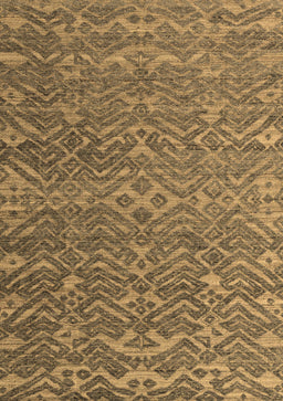 Abstract Brown Modern Rug, abs4886brn