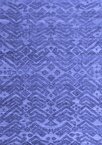 Abstract Blue Modern Rug, abs4886blu