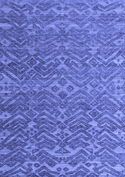 Abstract Blue Modern Rug, abs4886blu