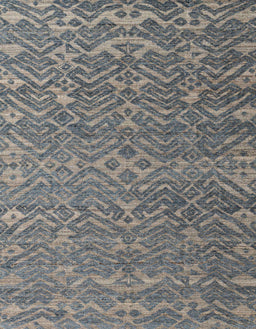 Abstract Gunmetal Gray Modern Rug, abs4886