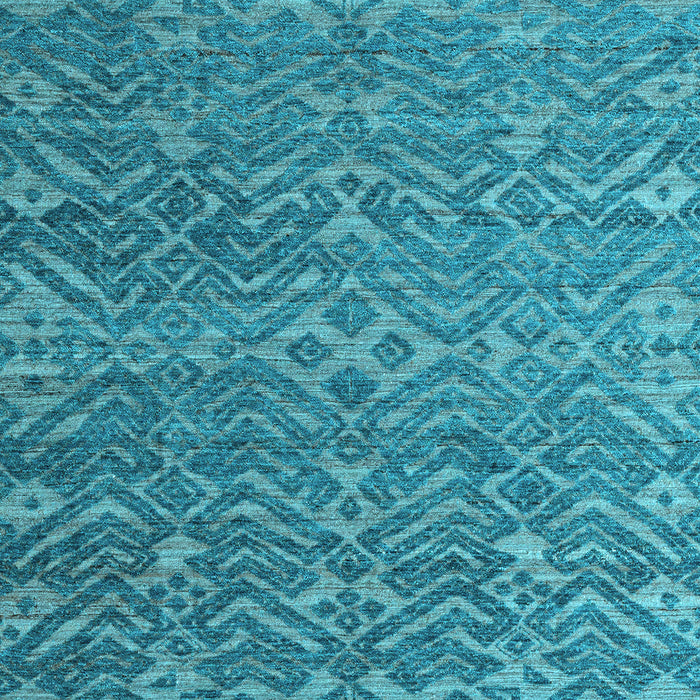 Abstract Light Blue Modern Rug, abs4886lblu
