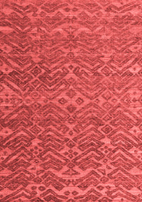 Abstract Red Modern Rug, abs4886red