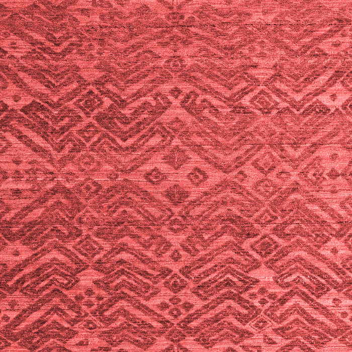 Abstract Red Modern Area Rugs