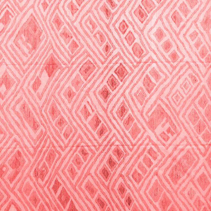 Machine Washable Abstract Red Modern Rug, wshabs4887red