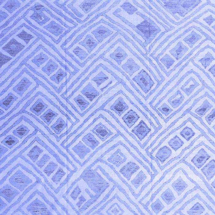 Machine Washable Abstract Blue Modern Rug, wshabs4887blu