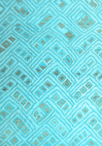 Abstract Light Blue Modern Rug, abs4887lblu