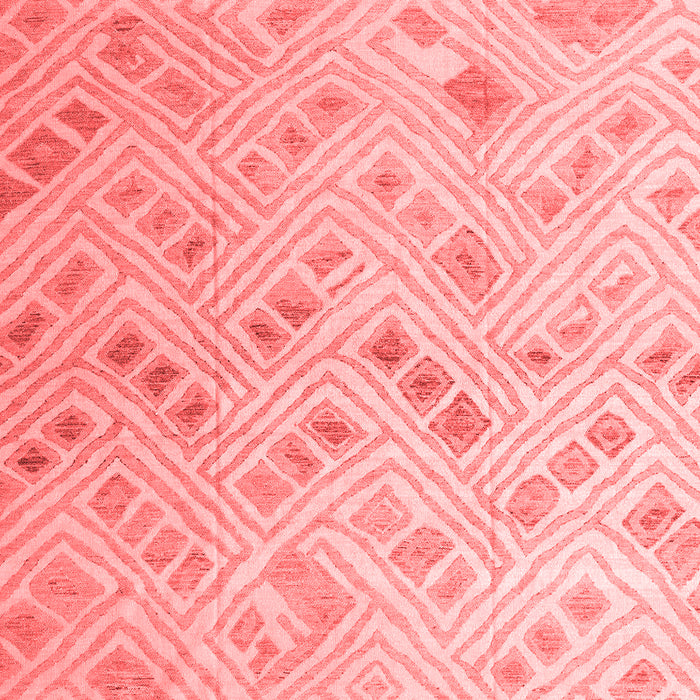 Abstract Red Modern Area Rugs