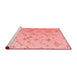 Modern Red Washable Rugs