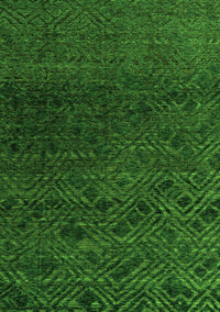 Abstract Green Modern Rug, abs4888grn