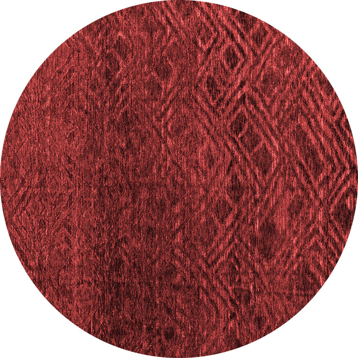 Abstract Red Modern Rug, abs4888red