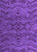 Machine Washable Abstract Purple Modern Area Rugs, wshabs4889pur